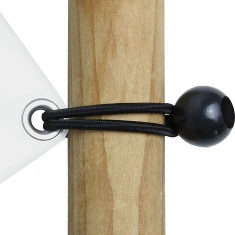 OUTIROR Lot De 10 Attaches Rapides Pour Bâche - élastique Noir 3 OUTIROR Lot De 10 Attaches Rapides Pour Bâche - élastique Noir – Image 3