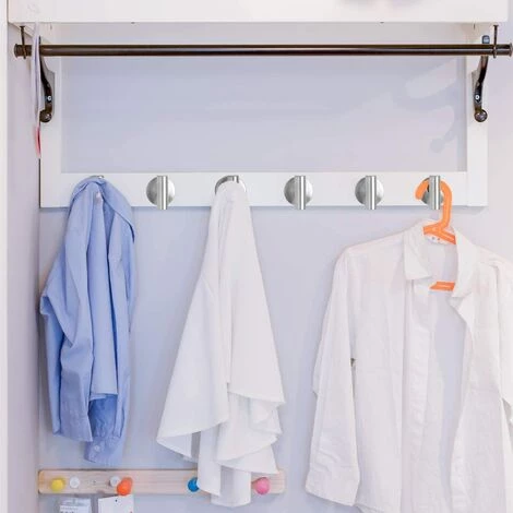 BETTERLIFE 2 PCS Auto-adhésifs Serviette Crochets Crochets Crochets Robe Crochets Acier Inoxydable Crochets Muraux Robustes Pour La Salle De Bain Cuisine Et Chambre à Coucher (Sliver) 5 BETTERLIFE 2 PCS Auto-adhésifs Serviette Crochets Crochets Crochets Robe Crochets Acier Inoxydable Crochets Muraux Robustes Pour La Salle De Bain Cuisine Et Chambre à Coucher (Sliver) – Image 5