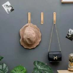 BETTERLIFE Crochet De Manteau En Bois, Pack De Crochets De 3 Millésibles Crochet Mural D'arbre En Bois Véritable, Crochets Adhésifs De Bois Décoratifs Rustiques. Porte-clés, Manteau Crochet Crochets Pour La Décoration De La Maison -Treuil, cric, palan et accessoires Soldes Boutique 39236361 4