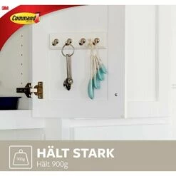 3M 3M Barre De Clé Command (L X L X H) 203 X 52 X 38 Mm Blanc, Métal Contenu: 1 Pc(s) -Treuil, cric, palan et accessoires Soldes Boutique 39681247 3