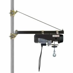 HELIOTRADE Potence Pivotante 500 Kilos De Charge Pour Palan Electrique -Treuil, cric, palan et accessoires Soldes Boutique 40391968 3