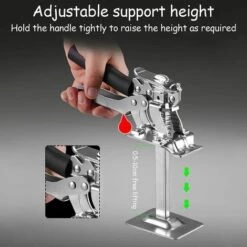 GUAZHUNIFR Cric À Main, Outil De Serrage De Vérin Portatif Capacité De 100 Kg Pour Les Sols, Les Fenêtres, Les Armoires, Le CVC, L'installation De Ponts - Échelle De Levage D'outils Auxiliaires 9 GUAZHUNIFR Cric À Main, Outil De Serrage De Vérin Portatif Capacité De 100 Kg Pour Les Sols, Les Fenêtres, Les Armoires, Le CVC, L'installation De Ponts - Échelle De Levage D'outils Auxiliaires -Treuil, cric, palan et accessoires Soldes Boutique 41019435 5