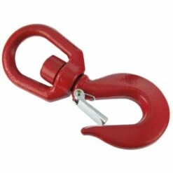 CORDERIES TOURNONAISES Crochet à émerillon Rouge - Gris