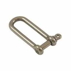 WEBSILOR Manille Droite Longue Inox - Diamètre : 6mm