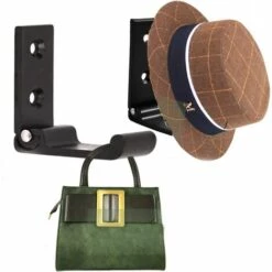 BETTERLIFE BETTE Lot De 2 Crochets Muraux Pliables En Aluminium Pour Casque Audio, Crochets Invisibles Pour Vêtements, Cuisine, Salle De Bain, Bureau, Salon, Armoire (Noir) 7 BETTERLIFE BETTE Lot De 2 Crochets Muraux Pliables En Aluminium Pour Casque Audio, Crochets Invisibles Pour Vêtements, Cuisine, Salle De Bain, Bureau, Salon, Armoire (Noir) -Treuil, cric, palan et accessoires Soldes Boutique 41558477 3