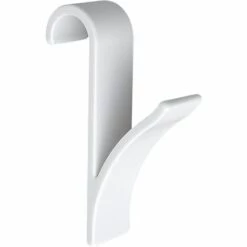 BETTERLIFE Crochet Radiateur, Crochet Radiateur Sèche Serviette, Plastique Blanc, Lot De 4