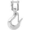 GUAZHUNIFR Crochet De Levage 650kg/1000kg Crochet De Levage Pivotant En Acier Inoxydable 304 Avec Accessoire De Gréement De Loquet (650KG)