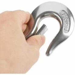 GUAZHUNIFR Crochet De Levage 650kg/1000kg Crochet De Levage Pivotant En Acier Inoxydable 304 Avec Accessoire De Gréement De Loquet (650KG) 7 GUAZHUNIFR Crochet De Levage 650kg/1000kg Crochet De Levage Pivotant En Acier Inoxydable 304 Avec Accessoire De Gréement De Loquet (650KG) -Treuil, cric, palan et accessoires Soldes Boutique 42189318 3