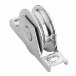 ESTEBRO Roue Gorge U Sur Roulement Pour Portail 20mm à Encastrer - Ø80mm