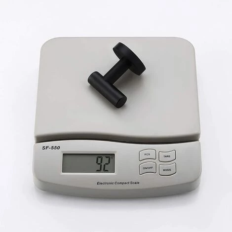 Crochet Mural Porte Serviette Salle De Bain Crochets Patère Noir Mat Acier Inoxydable SUS304 Porte Manteau Support Porte-Serviettes Rangement GrooFoo (le Noir*1) 5 Crochet Mural Porte Serviette Salle De Bain Crochets Patère Noir Mat Acier Inoxydable SUS304 Porte Manteau Support Porte-Serviettes Rangement GrooFoo (le Noir*1) – Image 5