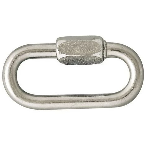 CHAPUIS - Maillon Jonction Acier Zingué Pour Chaîne Ø4mm 180kg Bl2 1 CHAPUIS - Maillon Jonction Acier Zingué Pour Chaîne Ø4mm 180kg Bl2