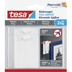 Tesa 77776 Clou Adhésif Tesa® Blanc Contenu: 2 Pc(s) -Treuil, cric, palan et accessoires Soldes Boutique 4425753 3