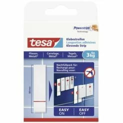 Tesa 77761 Languettes Adhésives Tesa® Blanc Contenu: 6 Pc(s)