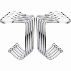 BRIDAY Crochet De Sac à Main Crochet En Métal Crochet De Suspension Pour Sac De Sécurité Clips De Poignée Pour Table (10)