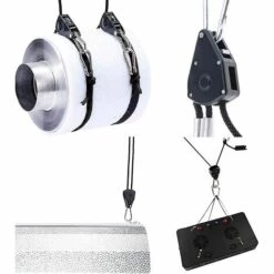 Cordes à Cliquet Avec Crochets Cliquet De Poulie à Corde Cordes à Cliquet Réglable Cliquet Corde Robuste Sangle à Cliquet Corde，Irisfr(2pcs) -Treuil, cric, palan et accessoires Soldes Boutique 45298575 5