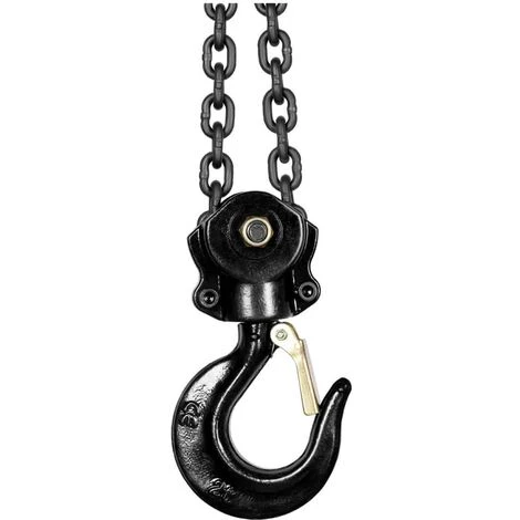 STEINBERG Palan Manuel À Chaine À Levier Mécanique Levage 5 M Charges ≤ 2 Tonnes Acier - Gris 2 STEINBERG Palan Manuel À Chaine À Levier Mécanique Levage 5 M Charges ≤ 2 Tonnes Acier - Gris – Image 2