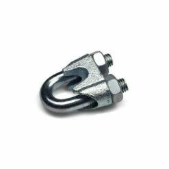 WURKO Elementi Di Fissaggio Per Cavi Zincati Da 6/8mm.