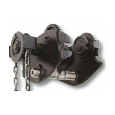 WEBSILOR Chariot Porte-palan à Chaîne - Mise En Place Rapide - Levex - Modèle : 500kg-280mm 1 WEBSILOR Chariot Porte-palan à Chaîne - Mise En Place Rapide - Levex - Modèle : 500kg-280mm