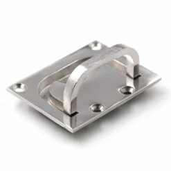 76mm Flush Flush Pull Handle Square 316 Anneau De Levage De Polissage En Acier Inoxydable，Irisfr（1pcs）