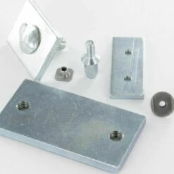 VIS EXPRESS PLAQUETTE 90X32X5 TRCC JAPY TETE RONDE COLLET CARRE 8X25 ZINGUE | Conditionnement: Unitaire