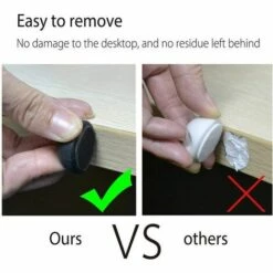 STARLIGHT Clips De Câble Durable, Rangements De Câbles Et Serre-câbles, Organiseur Et Gestion De Bureau Pour TV PC Ordinateur Portable Maison Etc, Noir，Guahzuni，10 Pack -Treuil, cric, palan et accessoires Soldes Boutique 48216125 4