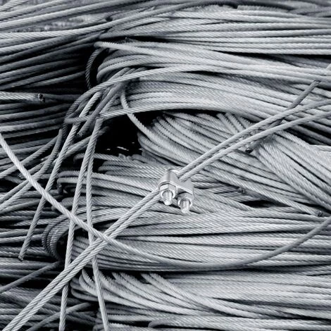 M6 Serre Câbles, Attaches Pour Câbles Métalliques Acier Inoxydable, Clip Boulons En U De Câble, Pour Connecter La Corde à Linge De La Visière,Starlight,16 Pcs 5 M6 Serre Câbles, Attaches Pour Câbles Métalliques Acier Inoxydable, Clip Boulons En U De Câble, Pour Connecter La Corde à Linge De La Visière,Starlight,16 Pcs – Image 5