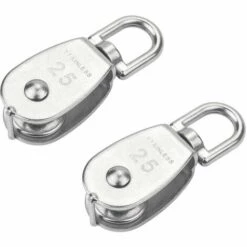 ELLE Poulie Simple En Acier Inoxydable M25 304, Poulie à Poulie Simple 25 MM, Câble De Câble Métallique Lisse à Crochet Pivotant Pour Grue (5 Pièces) 8 ELLE Poulie Simple En Acier Inoxydable M25 304, Poulie à Poulie Simple 25 MM, Câble De Câble Métallique Lisse à Crochet Pivotant Pour Grue (5 Pièces) -Treuil, cric, palan et accessoires Soldes Boutique 49187160 4