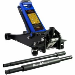 KRAFT MÜLLER Cric Hydraulique Kraft Müller Professionnel 2.25 Tonnes, Hauteur De Levage 50cm, Levée Rapide Grâce Au Système à Double-pompe