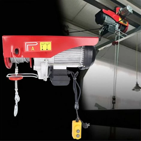 GOJOY Treuil électrique De 200 à 800 Kg - Hauteur De Levage Maximale De 12 M - Cordon Double De 6 M (800 Kg). 3 GOJOY Treuil électrique De 200 à 800 Kg - Hauteur De Levage Maximale De 12 M - Cordon Double De 6 M (800 Kg). – Image 3