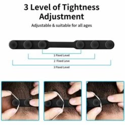 Extenseur De Sangle De Masque, Boucle De Silicone De Protection De Crochet D'oreille De Masque Anti-serrage Réglable Pour Hommes,Femme,Enfant 14.5*1.5cm Fontainebleau 8 Pcs -Treuil, cric, palan et accessoires Soldes Boutique 50922609 3