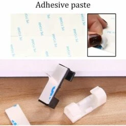 Clips Câbles Adhésives, Yuanzi Clips Attache Câbles Autocollant Pour Rangement Supprot Fils Electriques Pour TV/Chargeur/Voiture/Bureau 20 Pcs, Fontainebleau -Treuil, cric, palan et accessoires Soldes Boutique 51212140 4