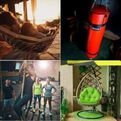 Inox Crochets De Plafond M8 Crochets Ouverts Ovales Ancre De Plaque Œil Crochet De Montage à Vis Murale Pour Hamac Yoga Moustiquaire Bateau Gréement Quincaillerie De Pont Marin，Starlight，2pcs -Treuil, cric, palan et accessoires Soldes Boutique 51282908 4