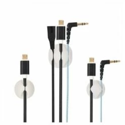 ZHUOXUAN Système De Gestion Des Cordons De Clips De Câble Blancs Polyvalents, Pour Organiser Les Cordons De Câbles à La Maison Et Au Bureau, Supports De Cordon Auto-adhésifs Organisateur De Câbles De Bureau -Treuil, cric, palan et accessoires Soldes Boutique 51459817 3