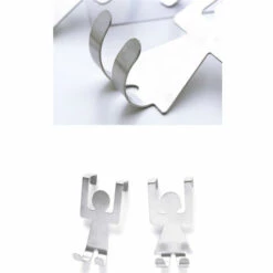 MALLOMNE Crochet En Forme D'amoureux En Acier Inoxydable R��versible Sur Le Crochet De Tiroir D'armoire De Porte -Treuil, cric, palan et accessoires Soldes Boutique 51542985 3