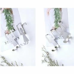 MALLOMNE Crochet En Forme D'amoureux En Acier Inoxydable R��versible Sur Le Crochet De Tiroir D'armoire De Porte -Treuil, cric, palan et accessoires Soldes Boutique 51542985 4