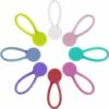 ALMI Clips De Câble Magnétique Réutilisables Silicone Attaches De Câble Réglables Câble Organisateur Idéaux Pour La Gestion Des Câbles Casque Câbles USB Des Signets Des Clés Lot De 8