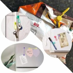 ALMI Clips De Câble Magnétique Réutilisables Silicone Attaches De Câble Réglables Câble Organisateur Idéaux Pour La Gestion Des Câbles Casque Câbles USB Des Signets Des Clés Lot De 8 -Treuil, cric, palan et accessoires Soldes Boutique 52065626 4