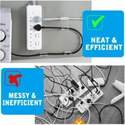 ALMI 60Pcs Clips Câble, Clips Rangement De Câble Avec De Tampons Auto Adhésifs Solides, Organiseur De Fils Electriques Pour Câbles Dans Une Maison/Bureau 9 ALMI 60Pcs Clips Câble, Clips Rangement De Câble Avec De Tampons Auto Adhésifs Solides, Organiseur De Fils Electriques Pour Câbles Dans Une Maison/Bureau -Treuil, cric, palan et accessoires Soldes Boutique 52065627 5