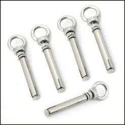 READCLY M6x80mm De Boulon à œil à Expansion Avec Anneau De Levage En Acier Inoxydable 5 Pack