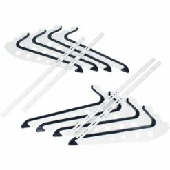 WILTEC Rack Quadruple Mural Support Rangement 4 Planches Surf Snowboard Wakeboard Skateboard Stockage -Treuil, cric, palan et accessoires Soldes Boutique 52871873 3