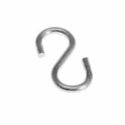 ETIQ STORE Crochet Acier En S Pour Suspension - Lot De 100
