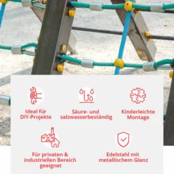 Seilwerk STANKE 1x Cosse-c?ur D’acier Inoxydable 5mm Pour Câble D’acier, Corde Naturelle Et Synthétique 7 Seilwerk STANKE 1x Cosse-c?ur D’acier Inoxydable 5mm Pour Câble D’acier, Corde Naturelle Et Synthétique -Treuil, cric, palan et accessoires Soldes Boutique 53865698 3