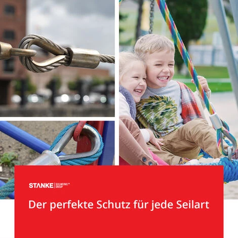 Seilwerk STANKE 1x Cosse-c?ur D’acier Inoxydable 5mm Pour Câble D’acier, Corde Naturelle Et Synthétique 4 Seilwerk STANKE 1x Cosse-c?ur D’acier Inoxydable 5mm Pour Câble D’acier, Corde Naturelle Et Synthétique – Image 4