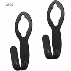 Fei Yu Jardin Porte-Tuyau, 2PCS Support Mural D'arrosage Tuyau, Arrosage Tuyau D'arrosage Crochet, Crochet Cintre En Métal Porte, Noir -Treuil, cric, palan et accessoires Soldes Boutique 53998474 5