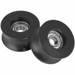MODOU 2 PCS U Poulie à Gorge 0840UU 8mm Nylon Roulements à Rouleaux Groove Poulie Guide Scellé Rail Roulement à Billes -Treuil, cric, palan et accessoires Soldes Boutique 54087027 3