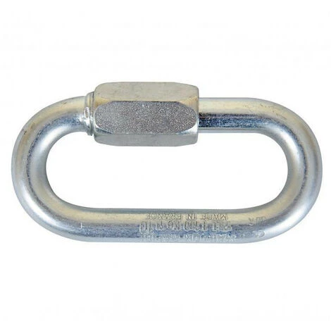 VIGOUROUX Maillon Rapide Ouverture Normale Acier Zingué - Ø Mm: 9 - Charge Utile Kg: 900 - Charge Rupture Kg: 4500 1 VIGOUROUX Maillon Rapide Ouverture Normale Acier Zingué - Ø Mm: 9 - Charge Utile Kg: 900 - Charge Rupture Kg: 4500