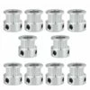 TINOR Pack-of-10 Poulie De Distribution GT2 Avec Dents Pour Imprimante 3D 20 Teeth, 5mm Bore, 6mm Width