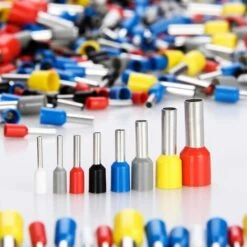 SUPERMARKET Embout De Cablage, Chaussures Set, Lot De 1200 Embouts De Câble Set De Douilles Isotherme 0,5–10 Mm² Pour Câble Bricolage, Etc. (1200 Cosses) -Treuil, cric, palan et accessoires Soldes Boutique 55255932 4