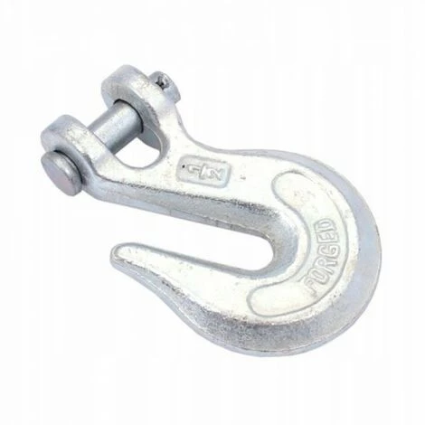 JARDIBRICODECO Crochet Pour Chaînes 1/2 '' Crochets Galva 1 JARDIBRICODECO Crochet Pour Chaînes 1/2 '' Crochets Galva