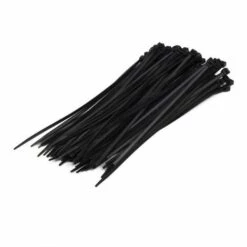 JARDIBRICODECO Attaches De Câble 3.6 X 200 Mm / 100 Pièces Noir